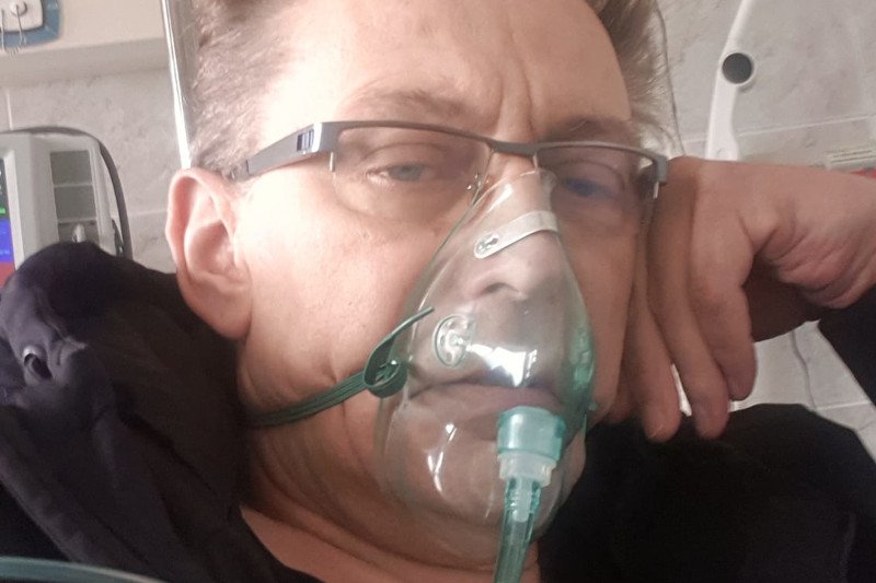 Jacek Borkowski trafił do szpitala z powodu covid-19.