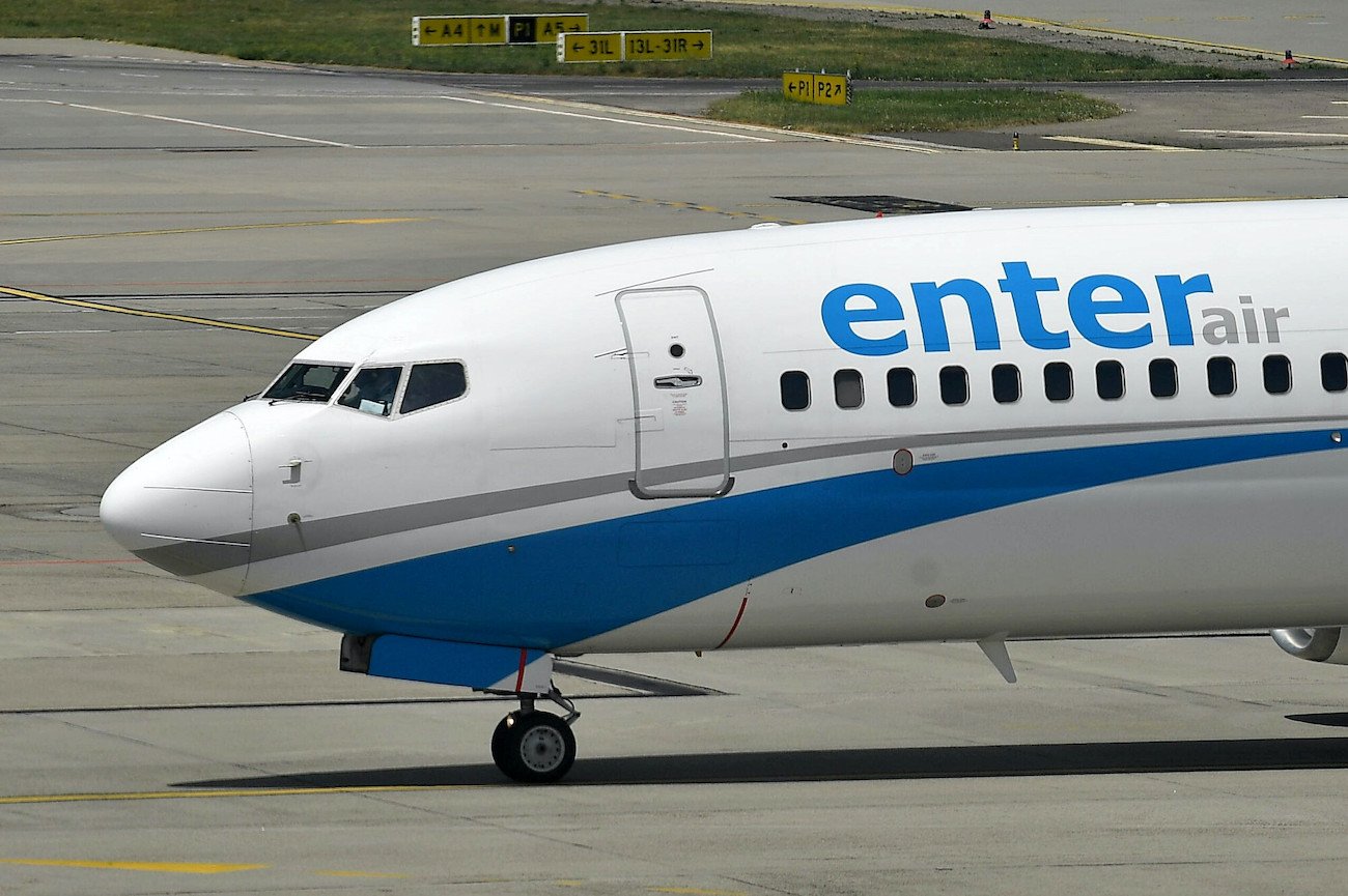 Samolot linii Enter Air musiał awaryjnie lądować.