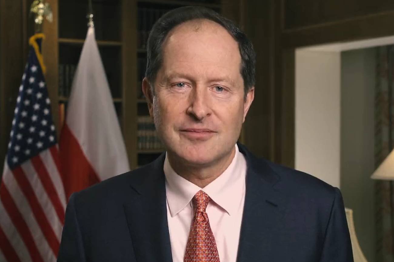 Nowy ambasador USA nagrał przesłanie dla Polaków. Nowy ambasador USA nagrał przesłanie dla Polaków