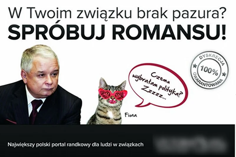 Norweska firma wykorzystała wizerunek Lecha i Jarosława Kaczyńskich.