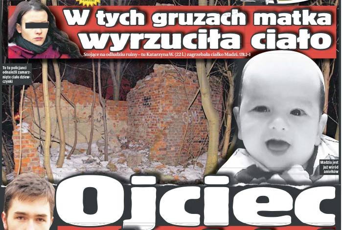 Okładka jednego z tabloidów.