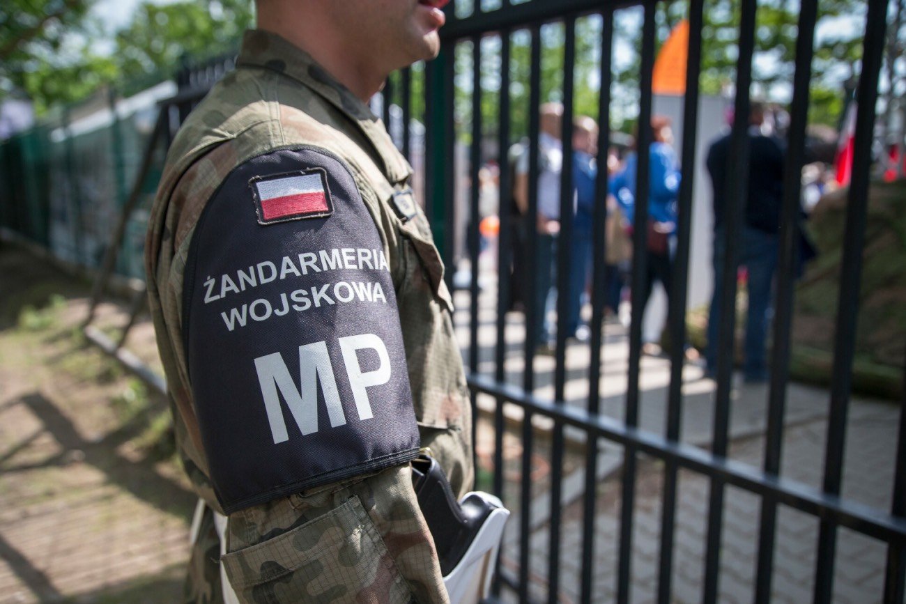 Zatrzymano dwóch oficerów Żandarmerii Wojskowej