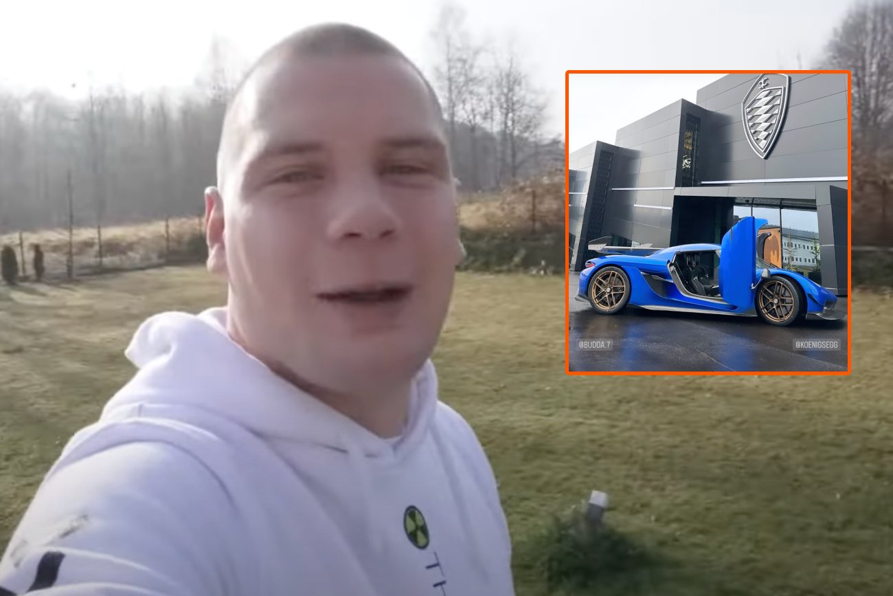 Budda kupił samochód Koenigsegg Jesko. Kosztował 14 milionów [WIDEO]