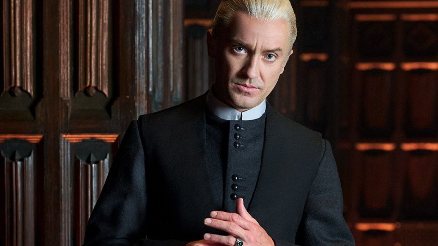Tom Felton powraca jako Draco Malfoy.