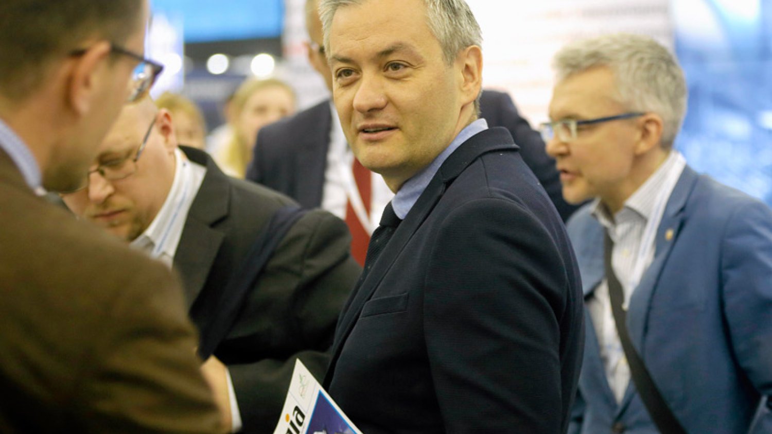 Prezydent Słupska Robert Biedroń zaskoczył na Europejskim Kongresie Gospodarczym w Katowicach.