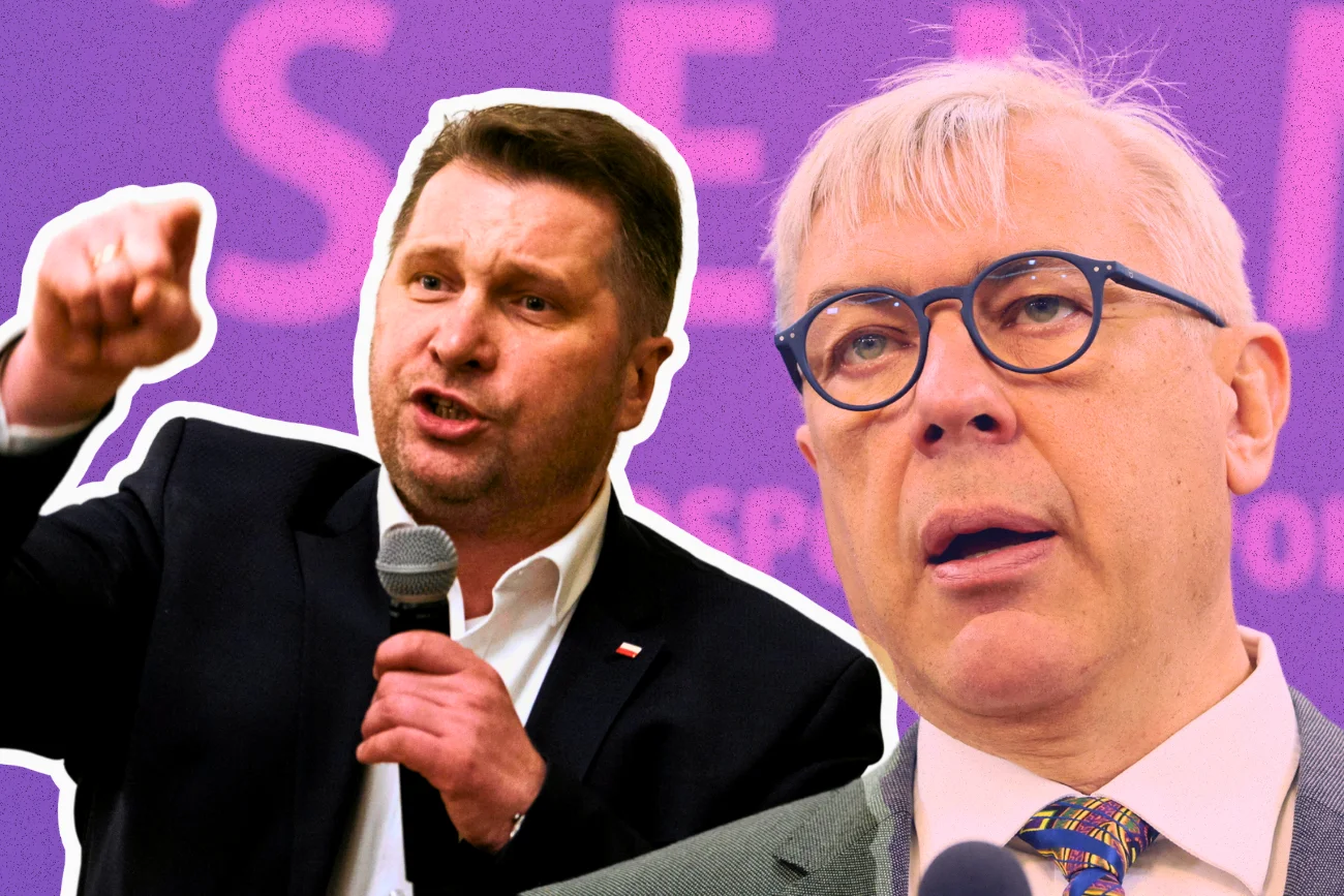 Przemysław Czarnek odpowiada Romanowi Giertychowi Przemysław Czarnek i Roman Giertych