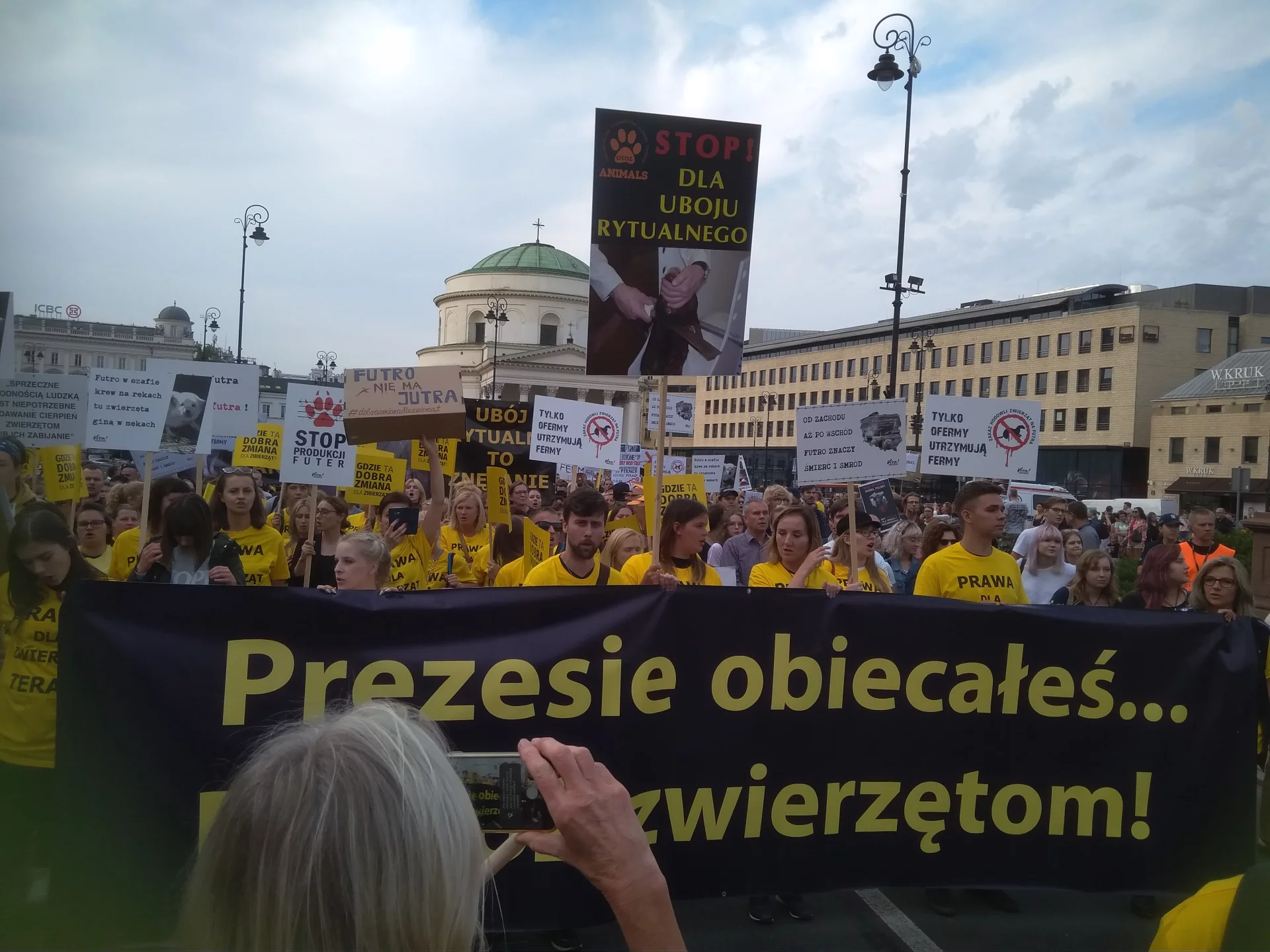 Demonstracja w obronie praw zwierząt, 13 09 2018