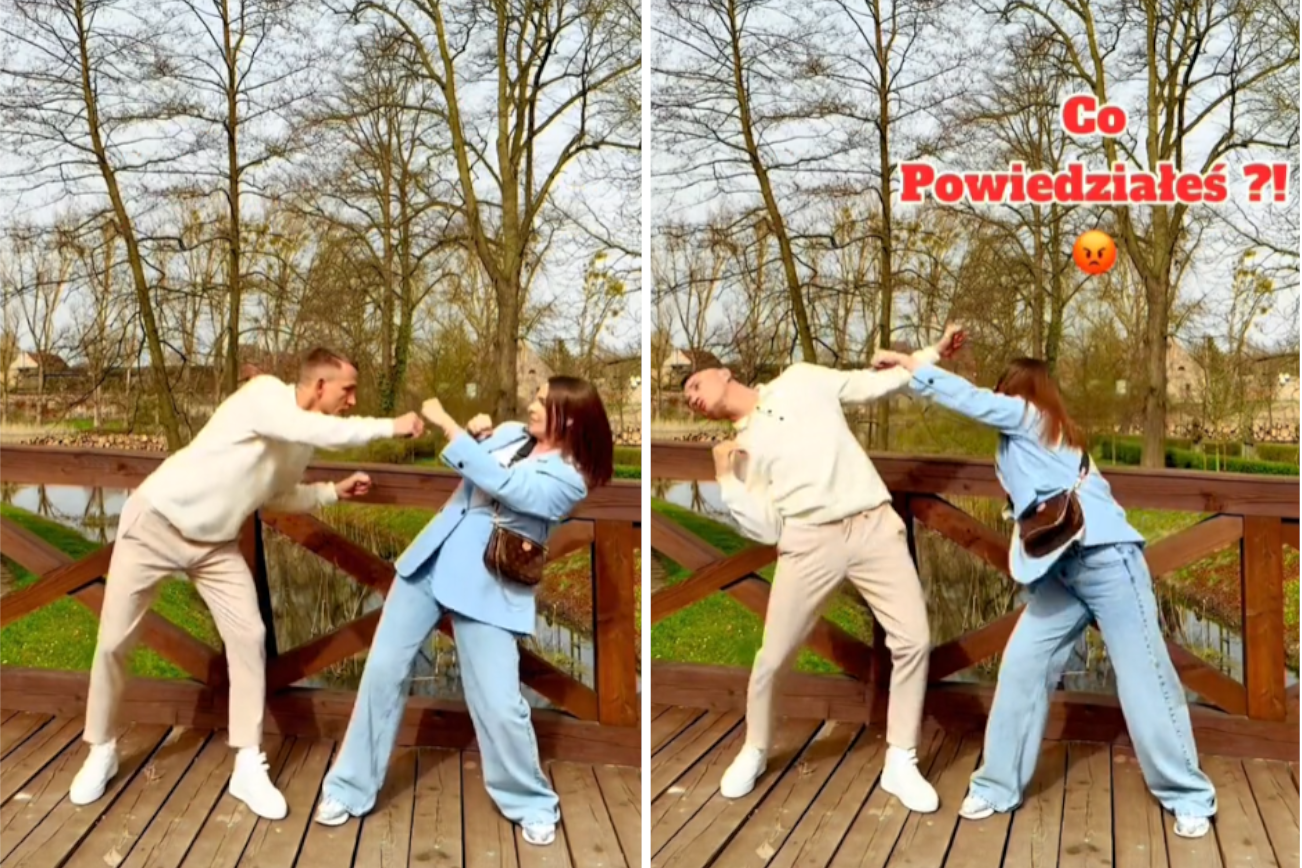 Rzeźniczakowie nie popisali się w tym filmiku.