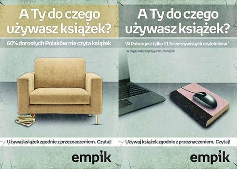 Kampania "A Ty do czego używasz książek?"