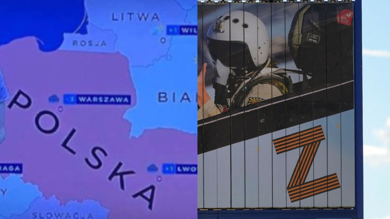 Media rosyjskie pokazały absurdalną mapę Polski.