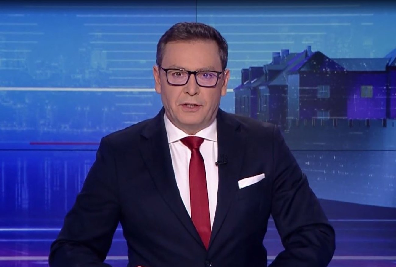 "Wiadomości" TVP. Michał Adamczyk o "mechanizmie politycznego szantażu".