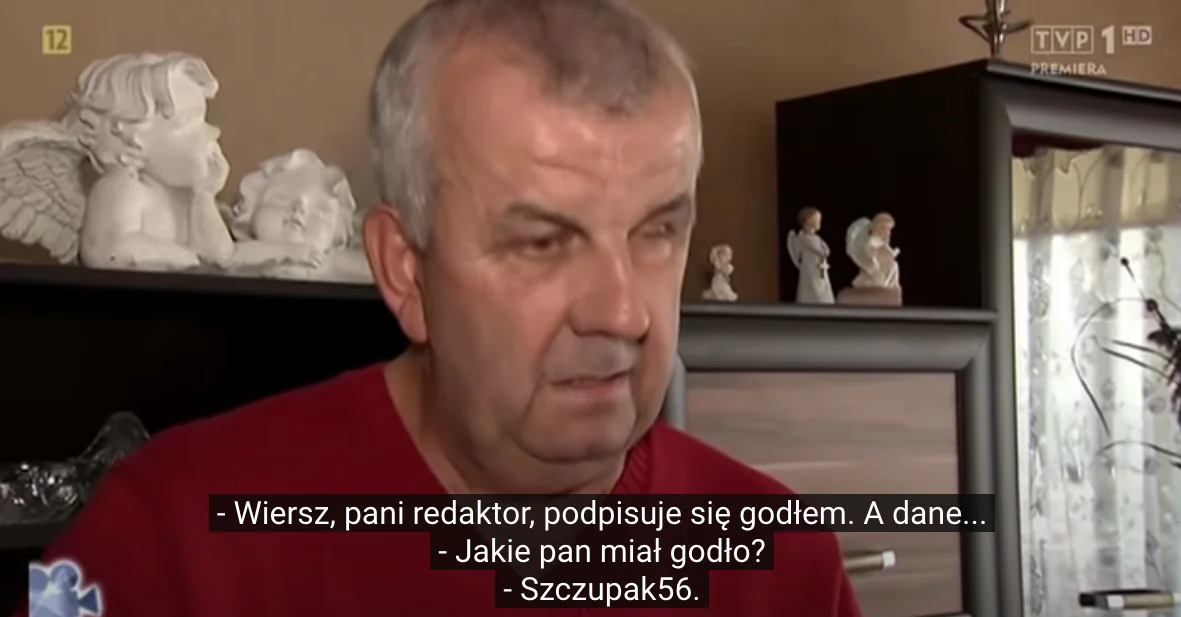 Kadr z programu "Sprawa dla reportera"