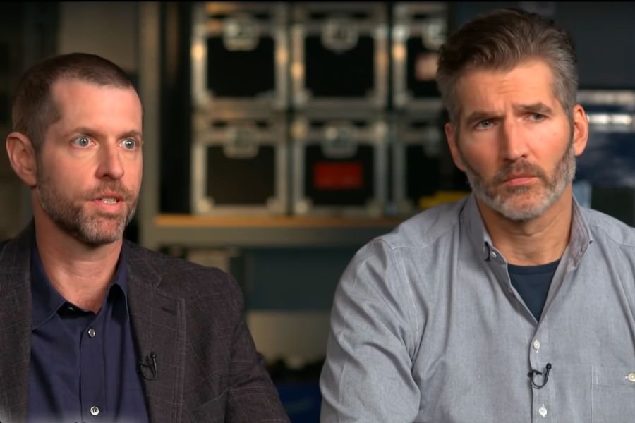 David Benioff (z prawej) i D.B. Weiss (z lewej) nie są zbyt lubiani przez fanów po zakończeniu "Gry o tron"