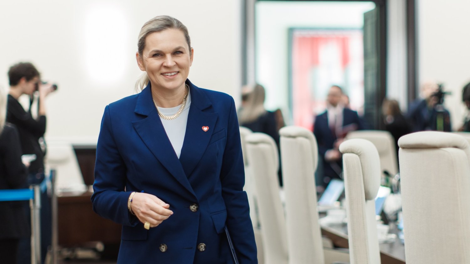 Barbara Nowacka nie chce smartfonów w polskich szkołach. Minister edukacji narodowej Barbara Nowacka.