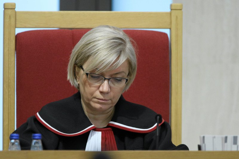 Julia Przyłębska ma zdecydować o legalności wyboru samej siebie na prezesa TK.