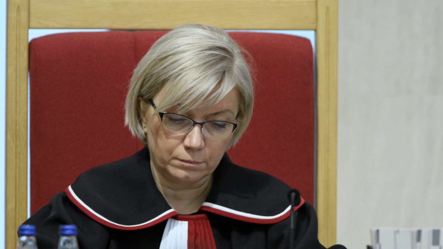 Julia Przyłębska ma zdecydować o legalności wyboru samej siebie na prezesa TK.
