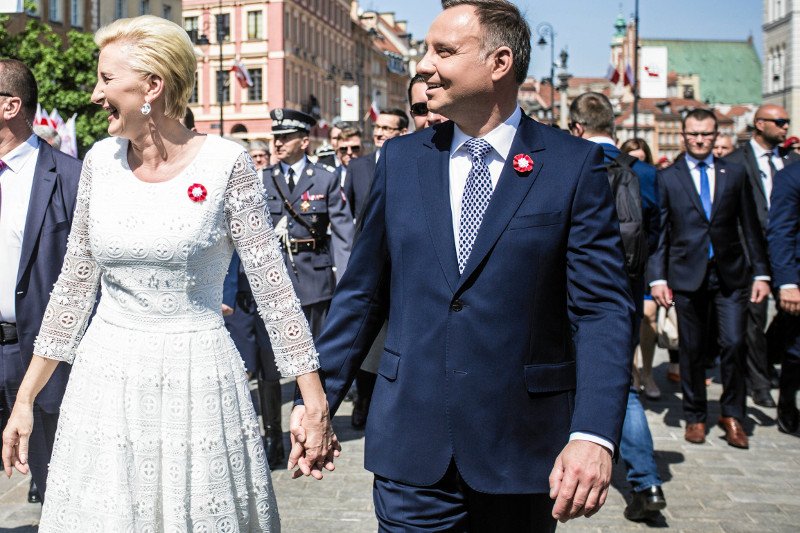 Na Twitterze pojawiło się nowe zdjęcie pary prezydenckiej.