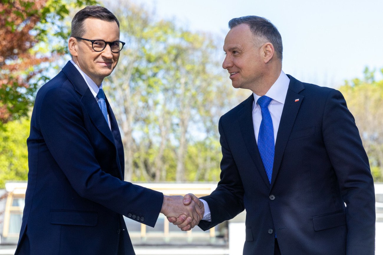 Mateusz Morawiecki i Andrzej Duda