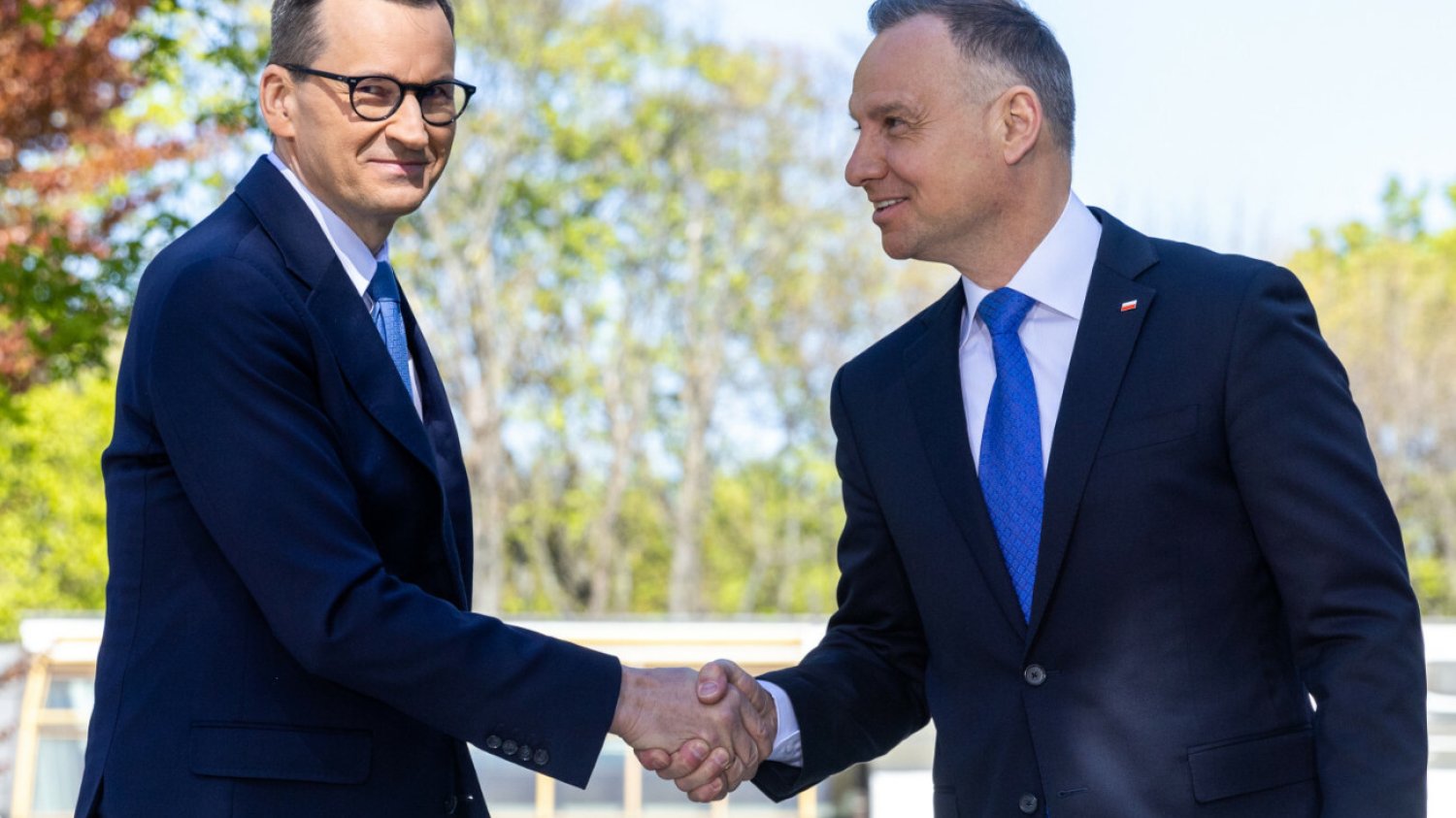 Mateusz Morawiecki i Andrzej Duda