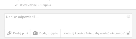 Od razu widać czy ktoś z naszych znajomych przeczytał wiadomość