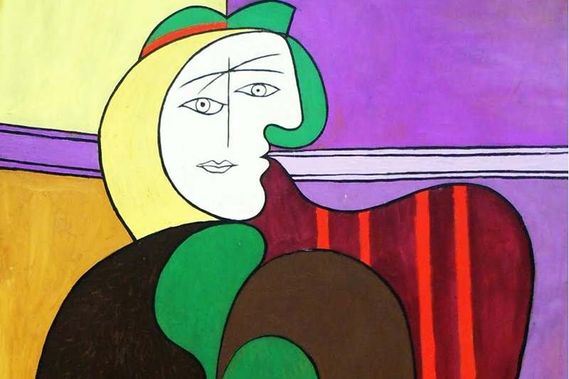 Pablo Picasso, "Czerwony fotel"