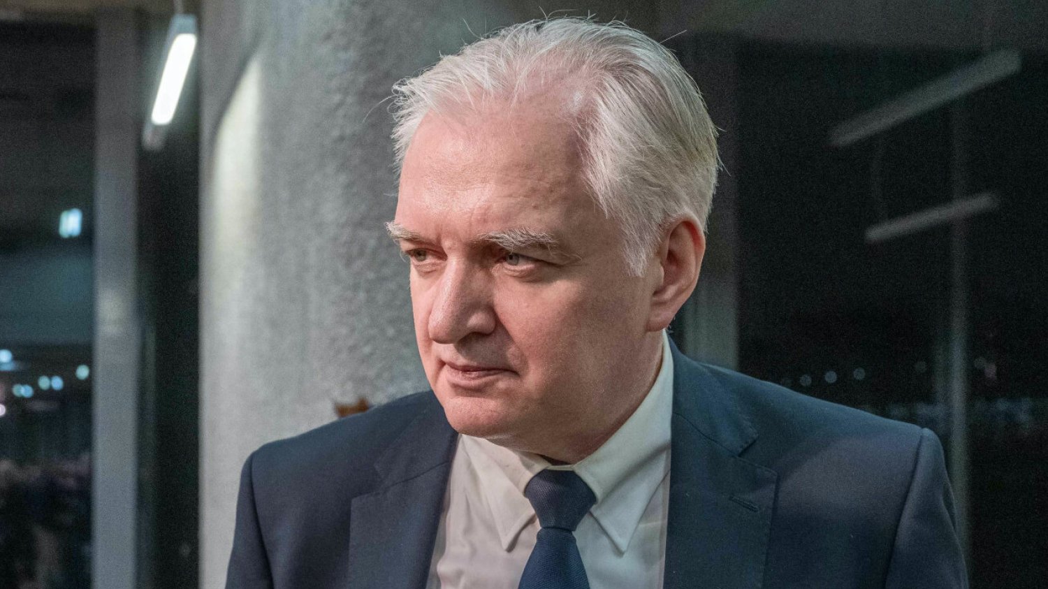 Jarosław Gowin w Akademii Sztuk Pięknych w Warszawie podczas konferencji "Drogi do wolności" w 35. rocznicę przywrócenia wolności gospodarczej.