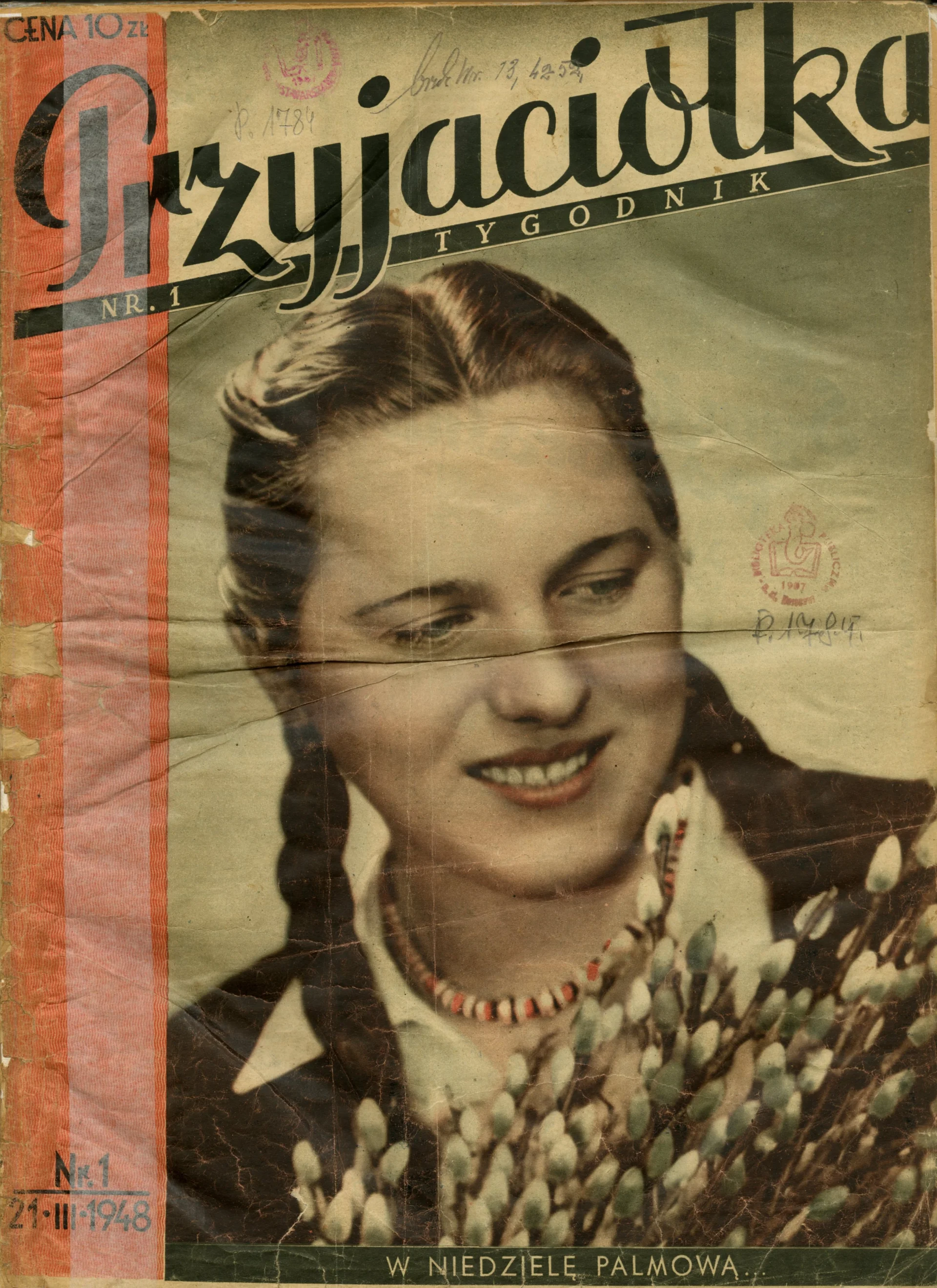Pierwszy numer "Przyjaciółki"