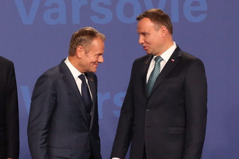 Andrzej Duda zaczepił Donalda Tuska na Twitterze.