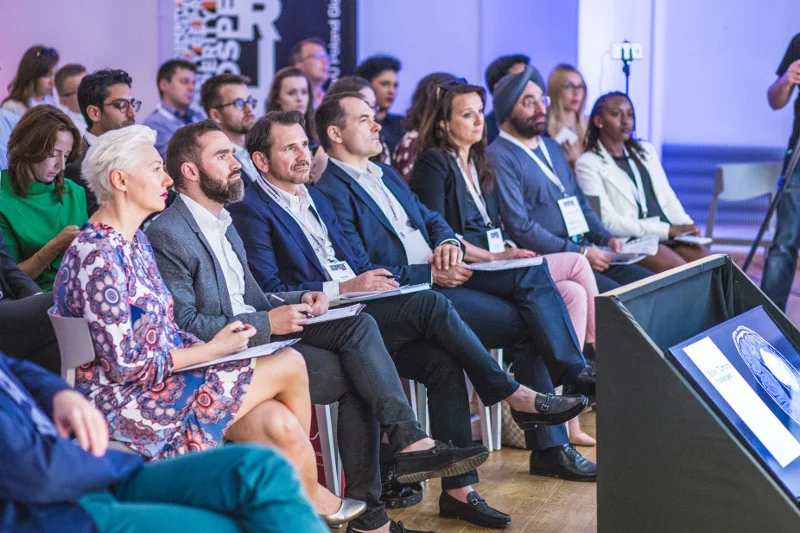 Jury podczas SingularityU Poland Global Impact Challenge.