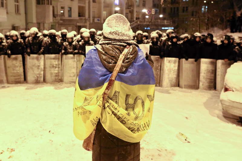 Na Ukrainie, na Majdanie w Kijowie, padły wszystkie barykady