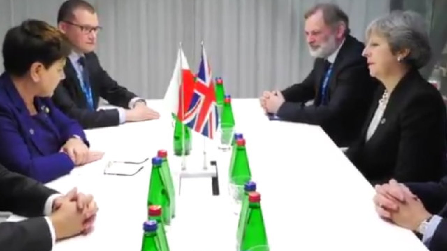 Beata Szydło spotkała się w Tallinnie z Theresą May.