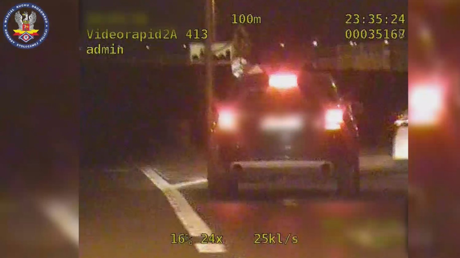 Jechał 206 km/h przez centrum Warszawy