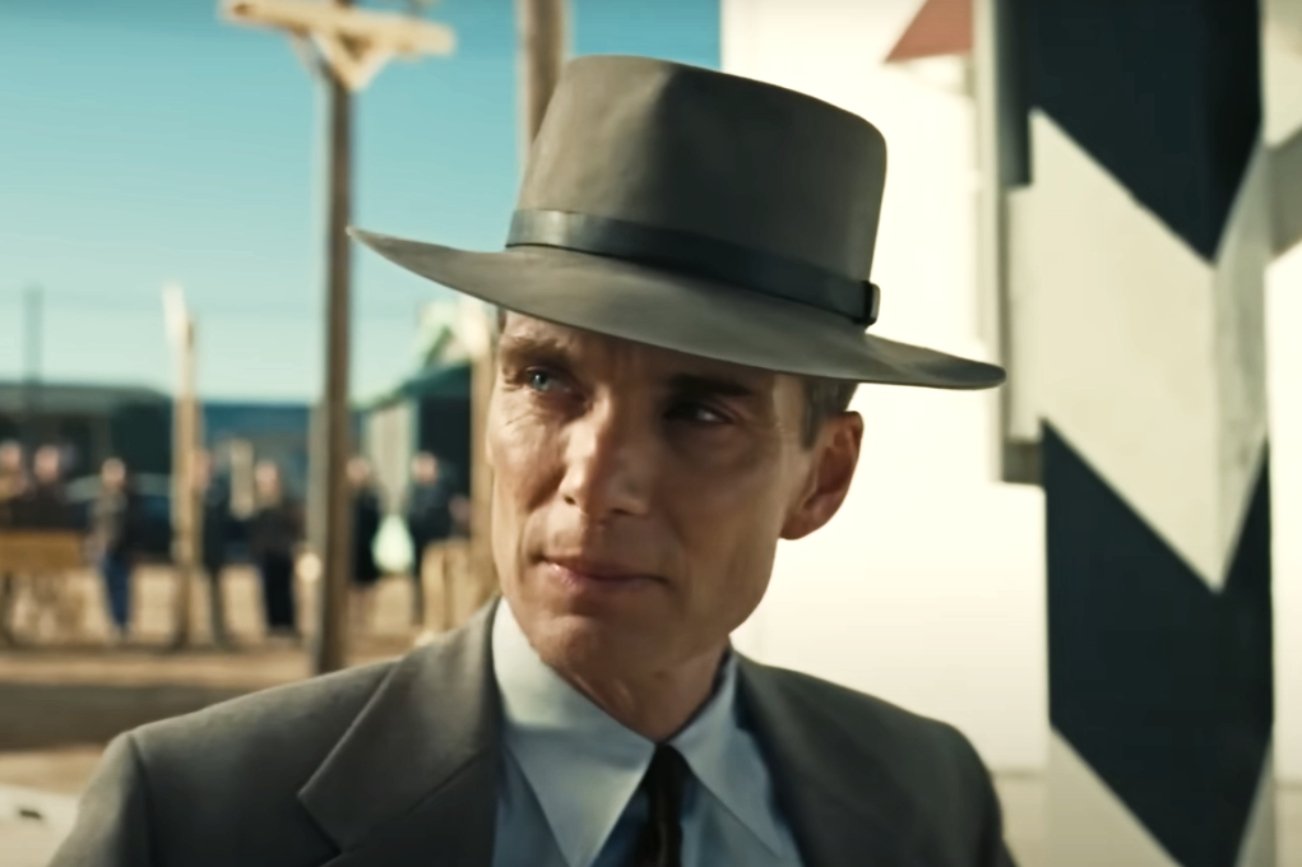 Cillian Murphy w filmie "Oppenheimer".
