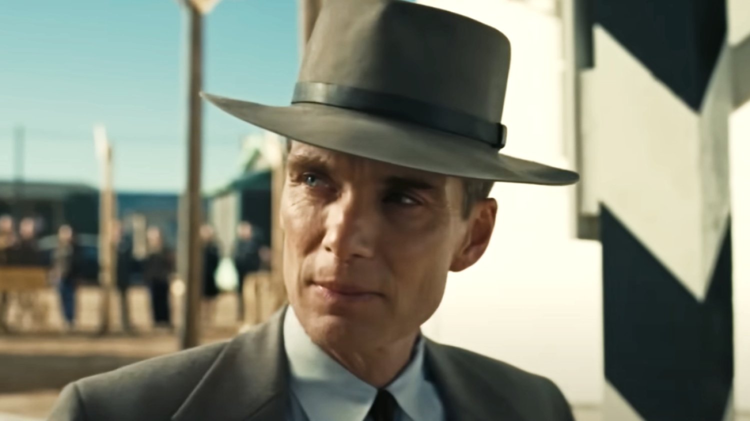 Cillian Murphy w filmie "Oppenheimer".