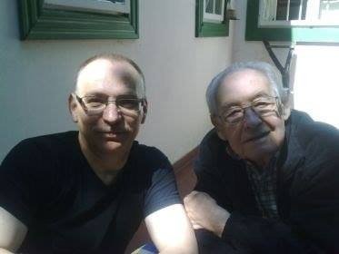 Moja jedna z kilku fotografii z Mistrzem. 2011 rok.