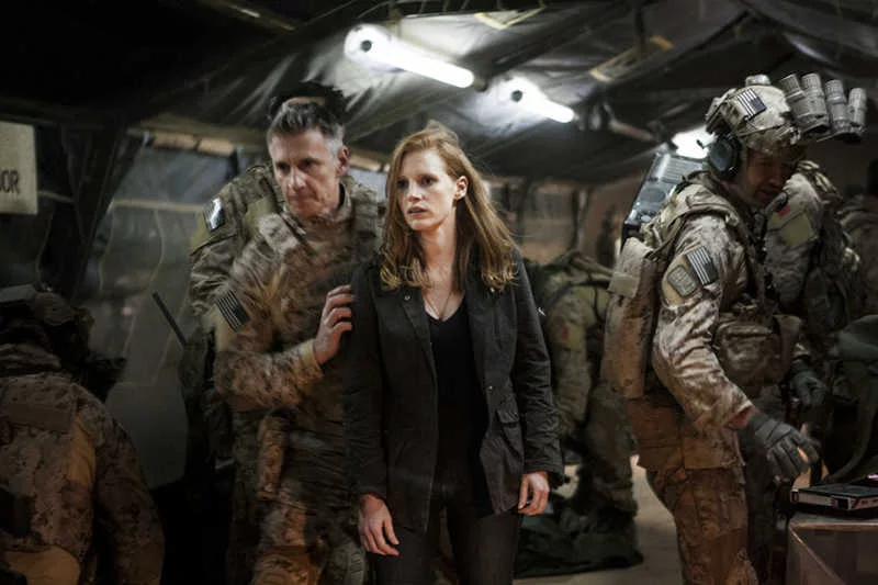 Jessica Chastain, Maya z "Wroga numer jeden", pomimo zwątpienia i rezygnacji innych nie ustaje w tropieniu Osamy bin Ladena.