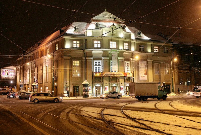 Gmach Filharmonii Krakowskiej.