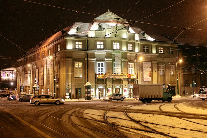 Gmach Filharmonii Krakowskiej.