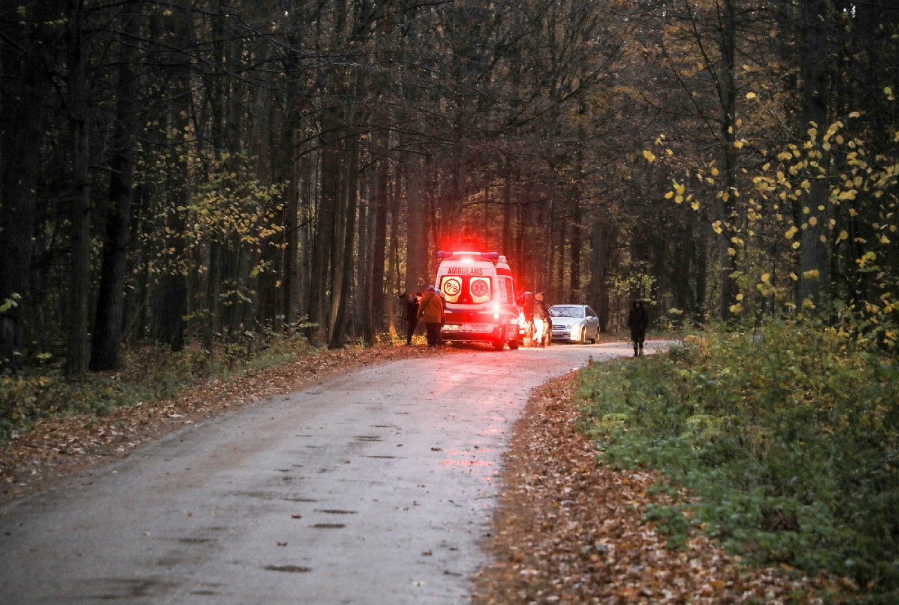 Hajnówka. Żołnierze znaleźli ciało mężczyzny.