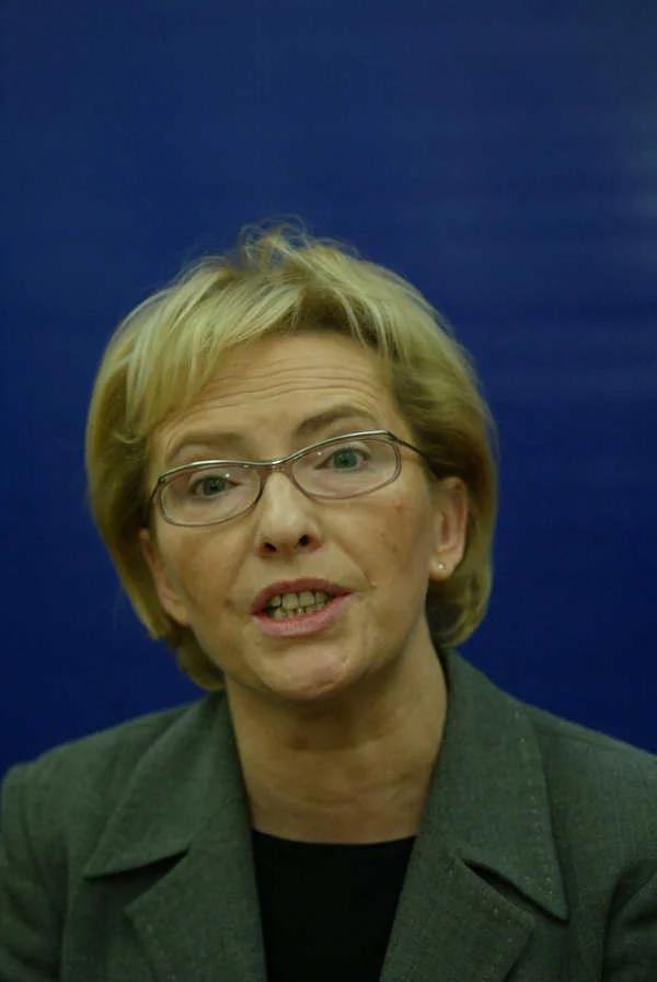 Ewa Kopacz w 2003 roku.