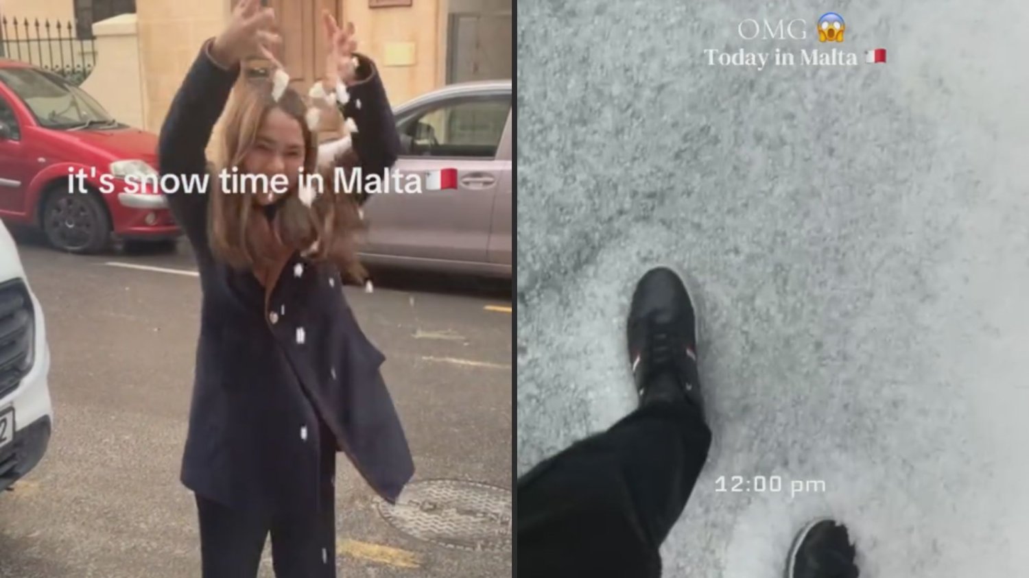 Pogoda na Malcie rozbawiła mieszkańców i sparaliżowała lotnisko Pogoda na Malcie przyniosła gradobicie
