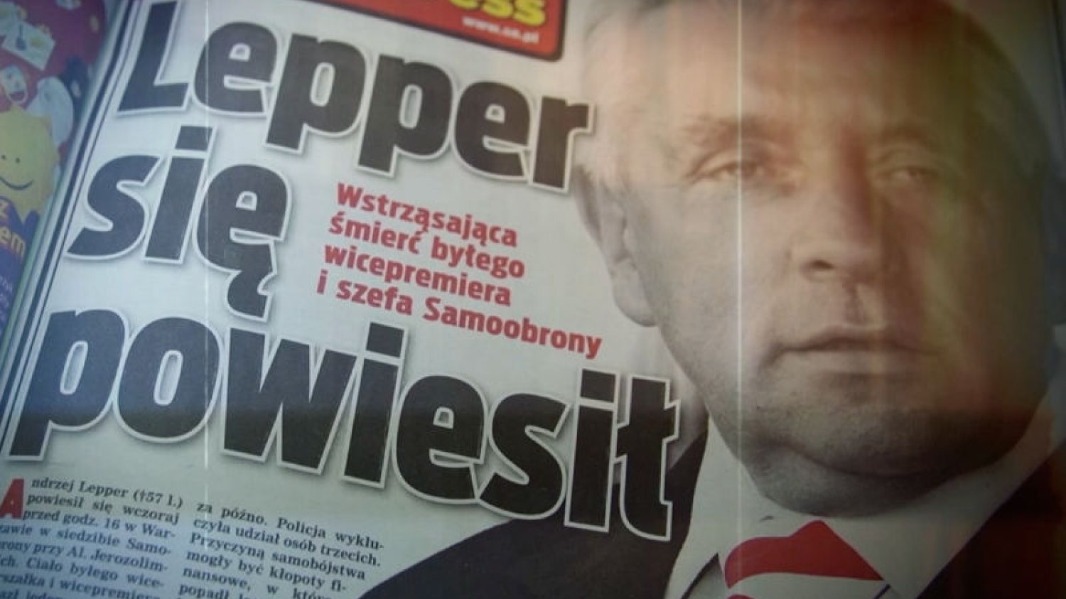 Nowe znaki zapytania w sprawie śmierci Andrzeja Leppera. "Kiedyś komuś powierzył coś, co nie powinien był powiedzieć".