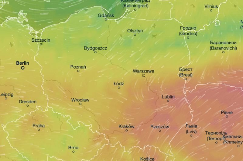 Pogoda w Polsce będzie w środę bardzo zróżnicowana.
