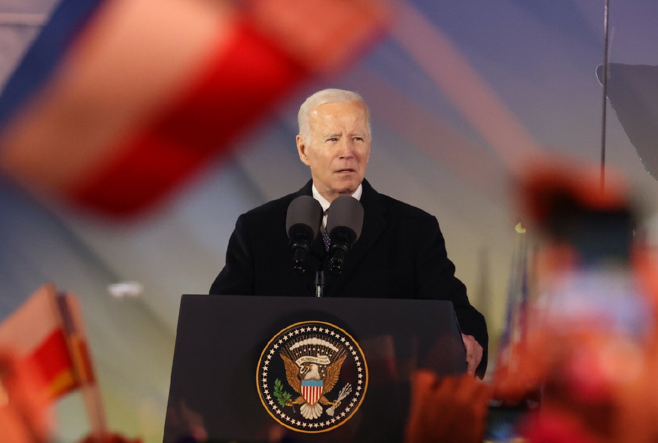 Wizyta Joe Bidena w Warszawie. Oficjalne przemówienie prezydenta USA.