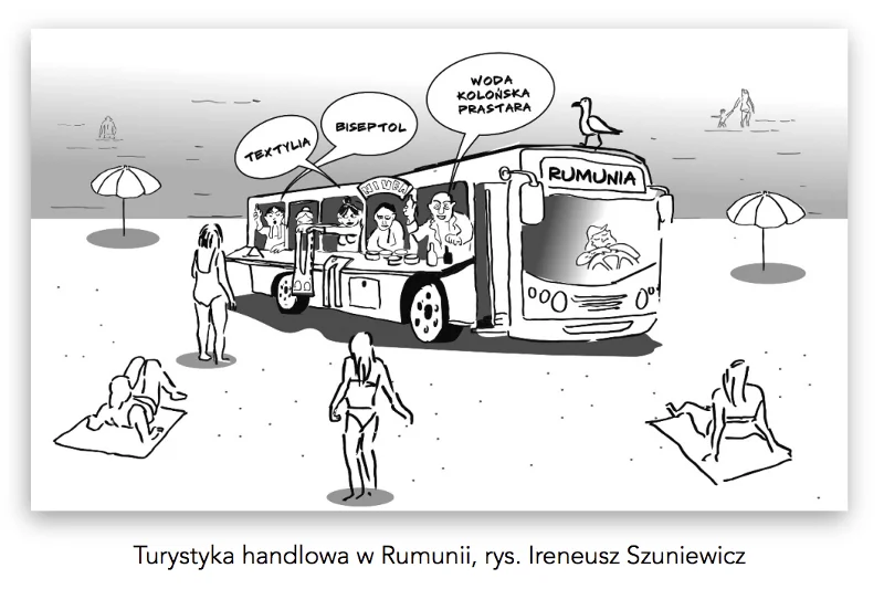 Książka "Na saksy i do Bułgarii. Turystyka handlowa w PRL", Wydawnictwo Bellona