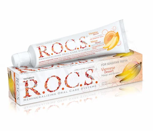Pasta R.O.C.S. zawiera aż 5-procentowe stężenie azotanu potasu.