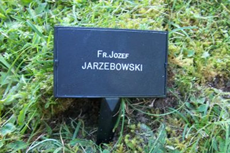 Obecne miejsce spoczynku księdza Jarzębowskiego