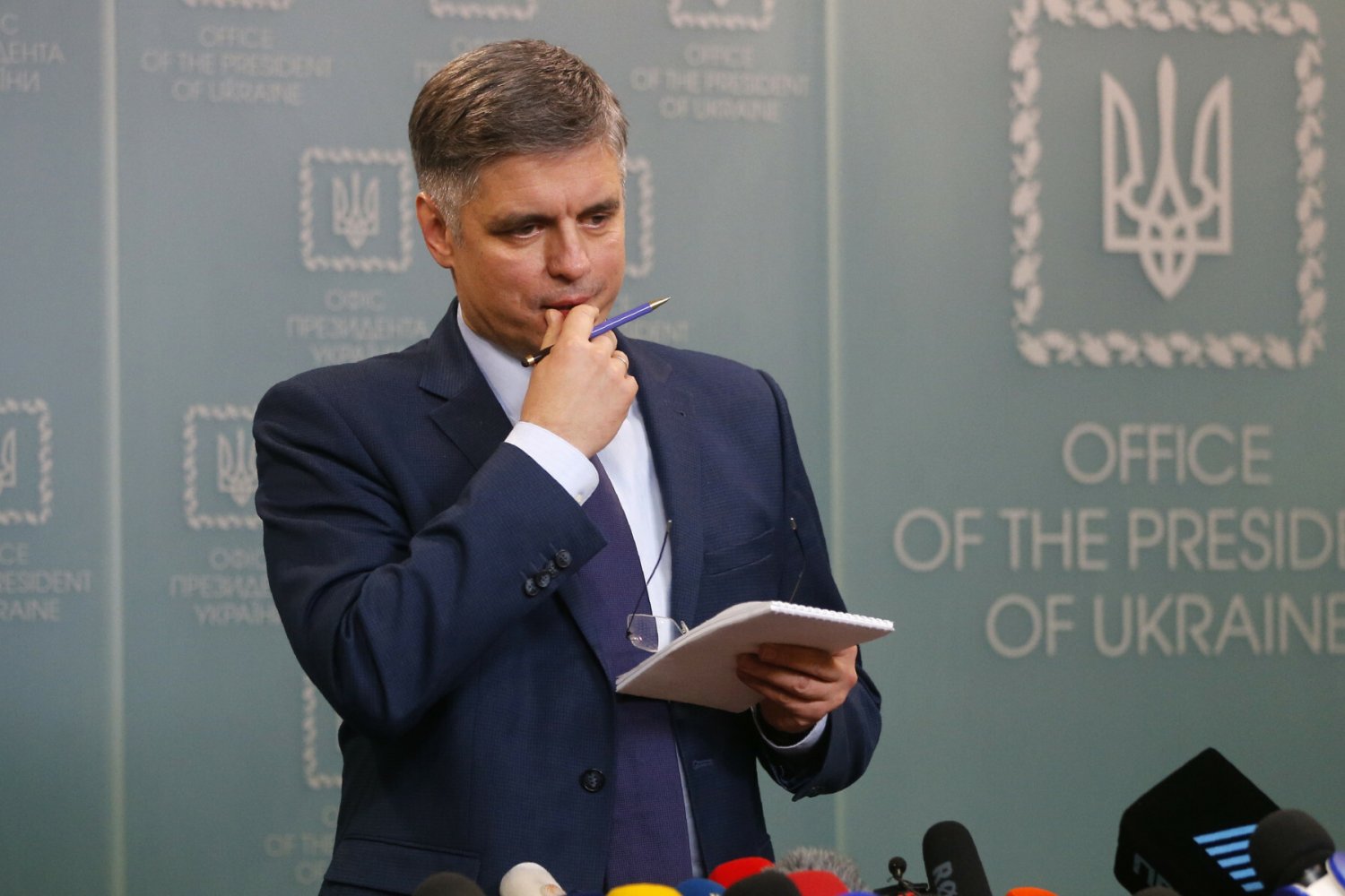 Wadym Prosteyko, ambasador Ukrainy w Wielkiej Brytanii apeluje o stanowczą postawę Zachodu wobec działań Rosji wobec Ukrainy.