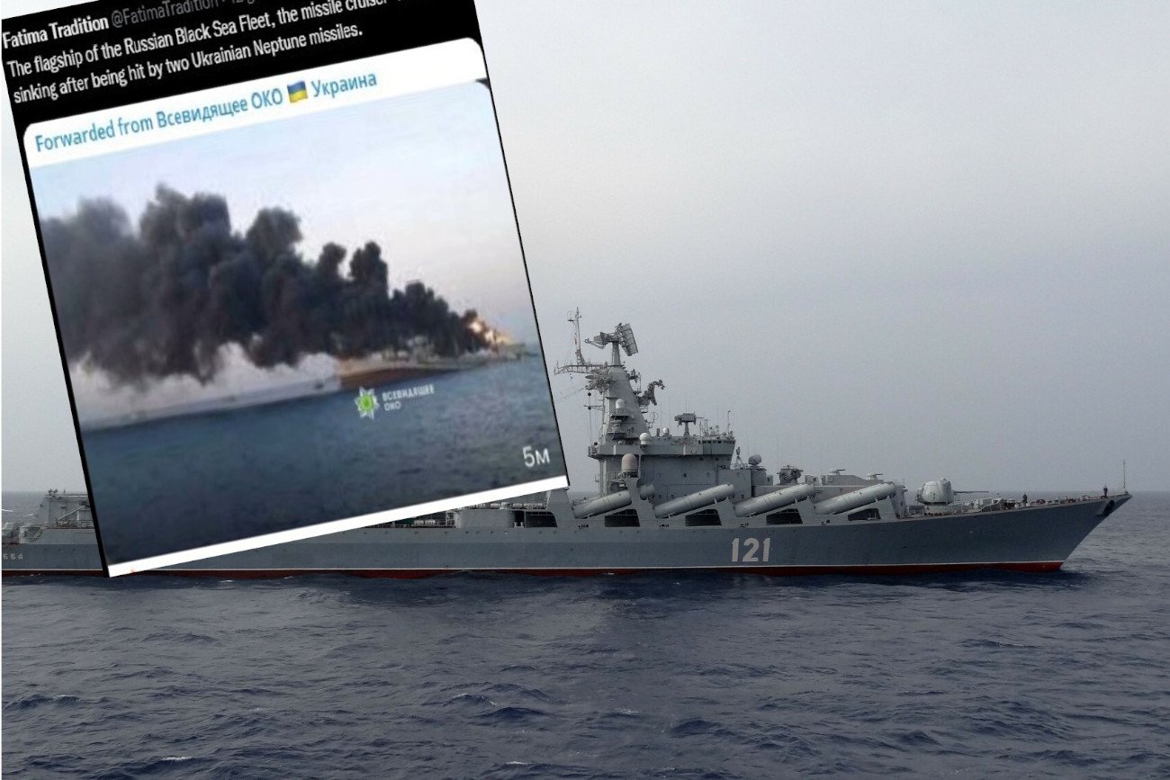 Krążownik "Moskwa" to flagowy okręt wojenny rosyjskiej Floty Czarnomorskiej