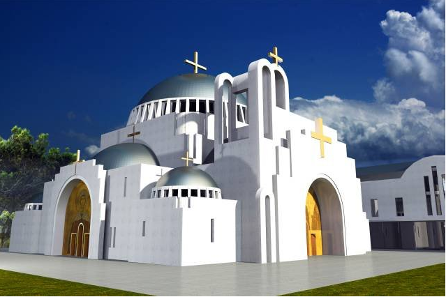 Tak będzie wyglądać nowa cerkiew w stolicy.